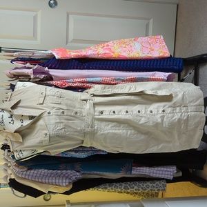 White House Black Market NWT Safari Dress